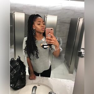 H&M Gray Blouse